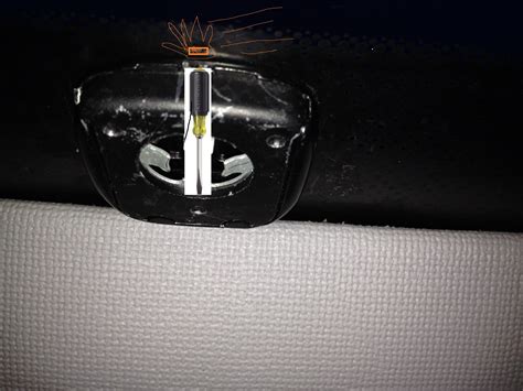 kia reattach rear view mirror